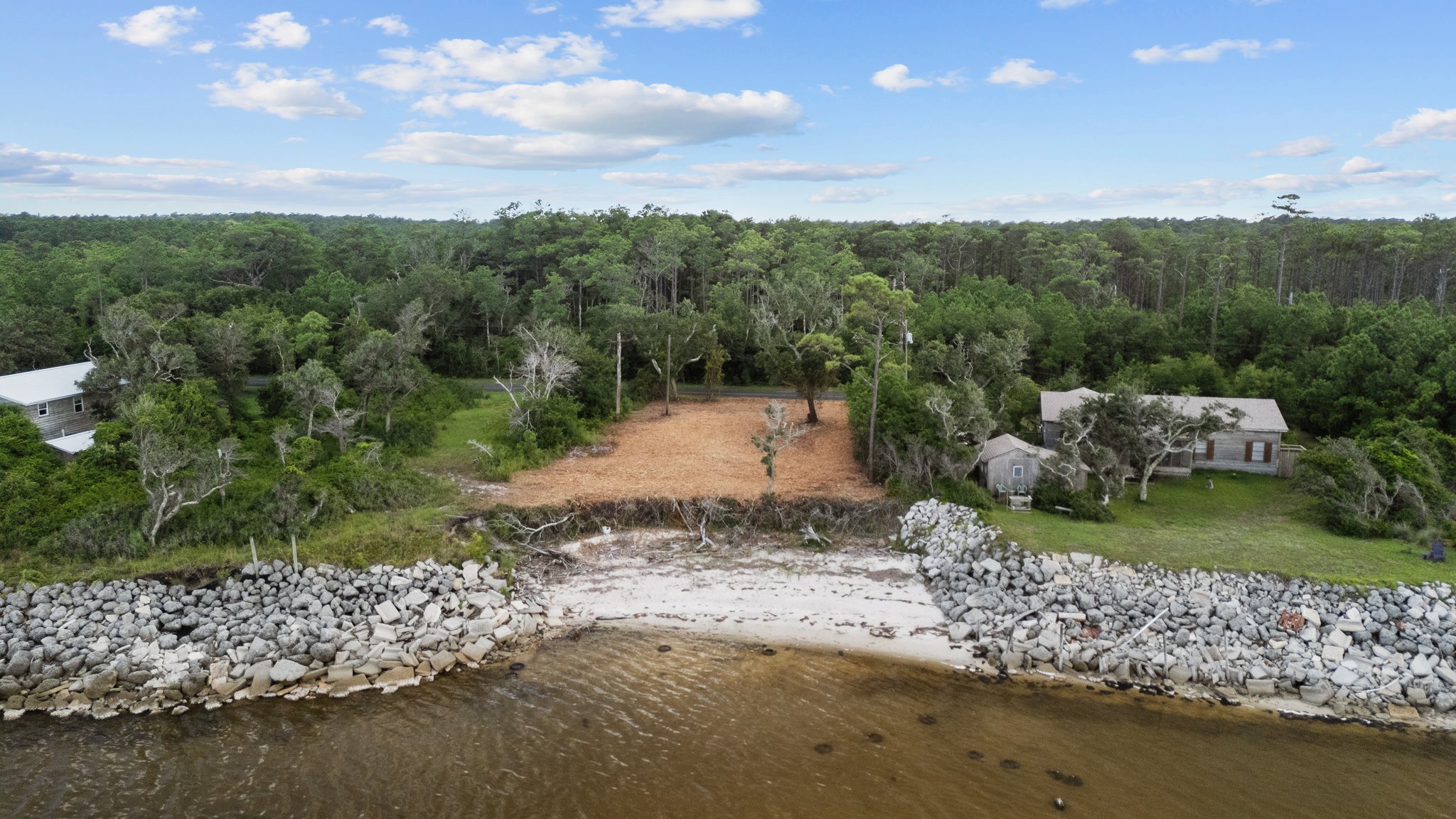 Aerial View from the Water