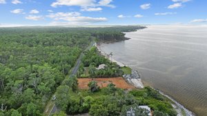 View toward Cedar Island Village
