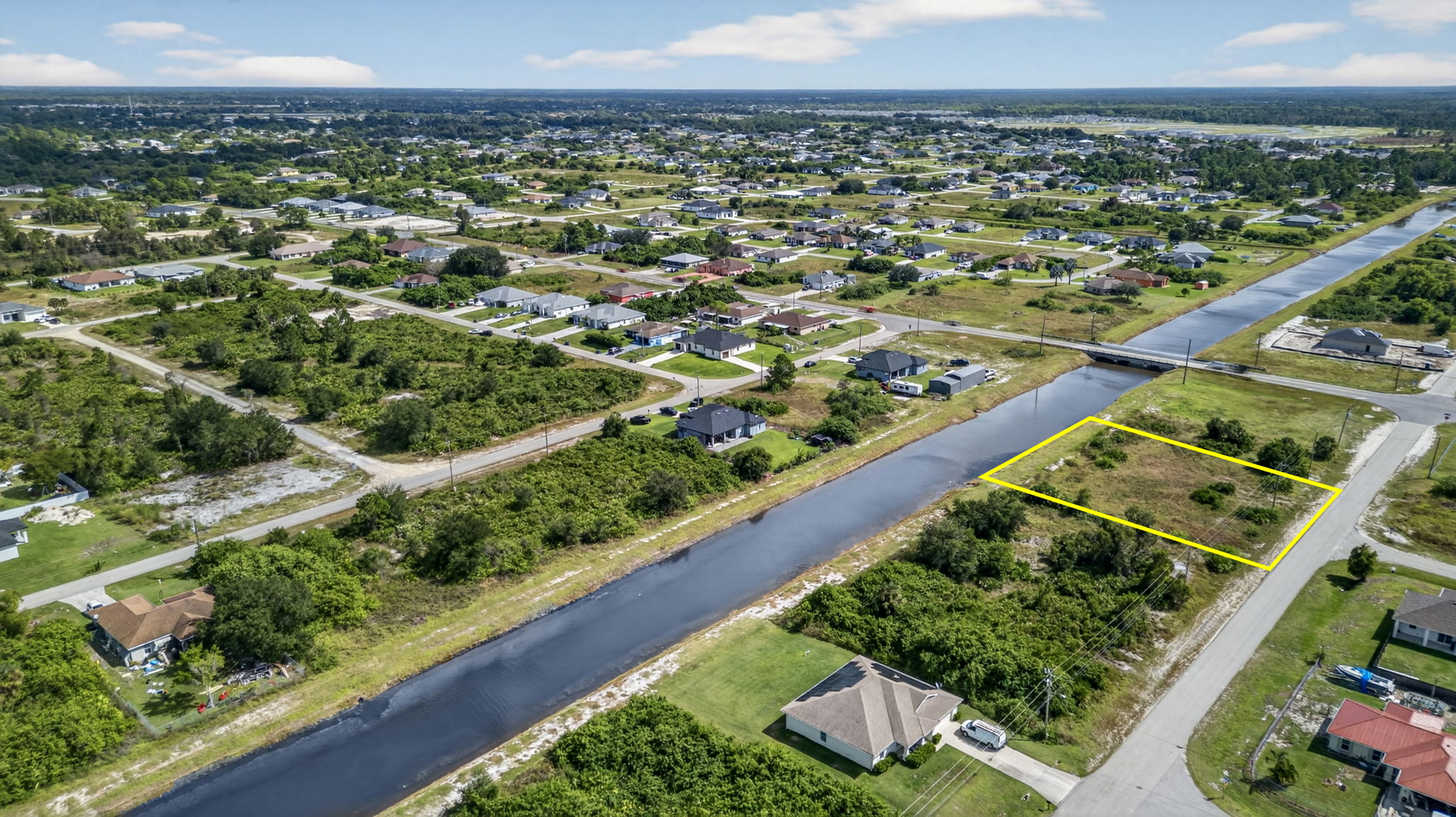 Aerial 10 -Lot Lines