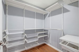Spacious Walk-In Closet