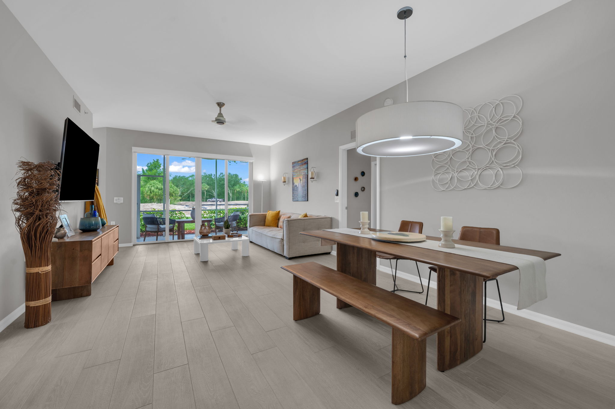 Dining - Living - From Foyer