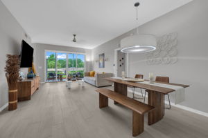 Dining - Living - From Foyer