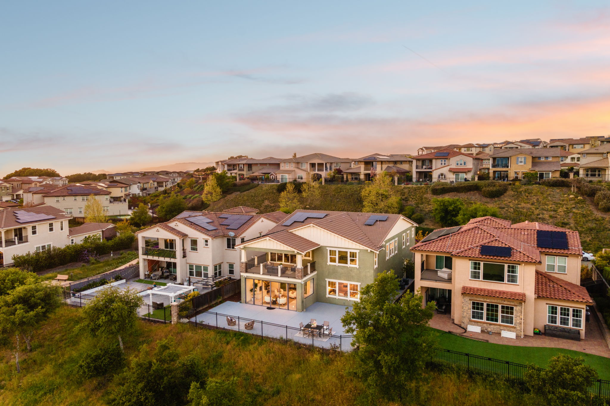 Lower, Upper California Rooms