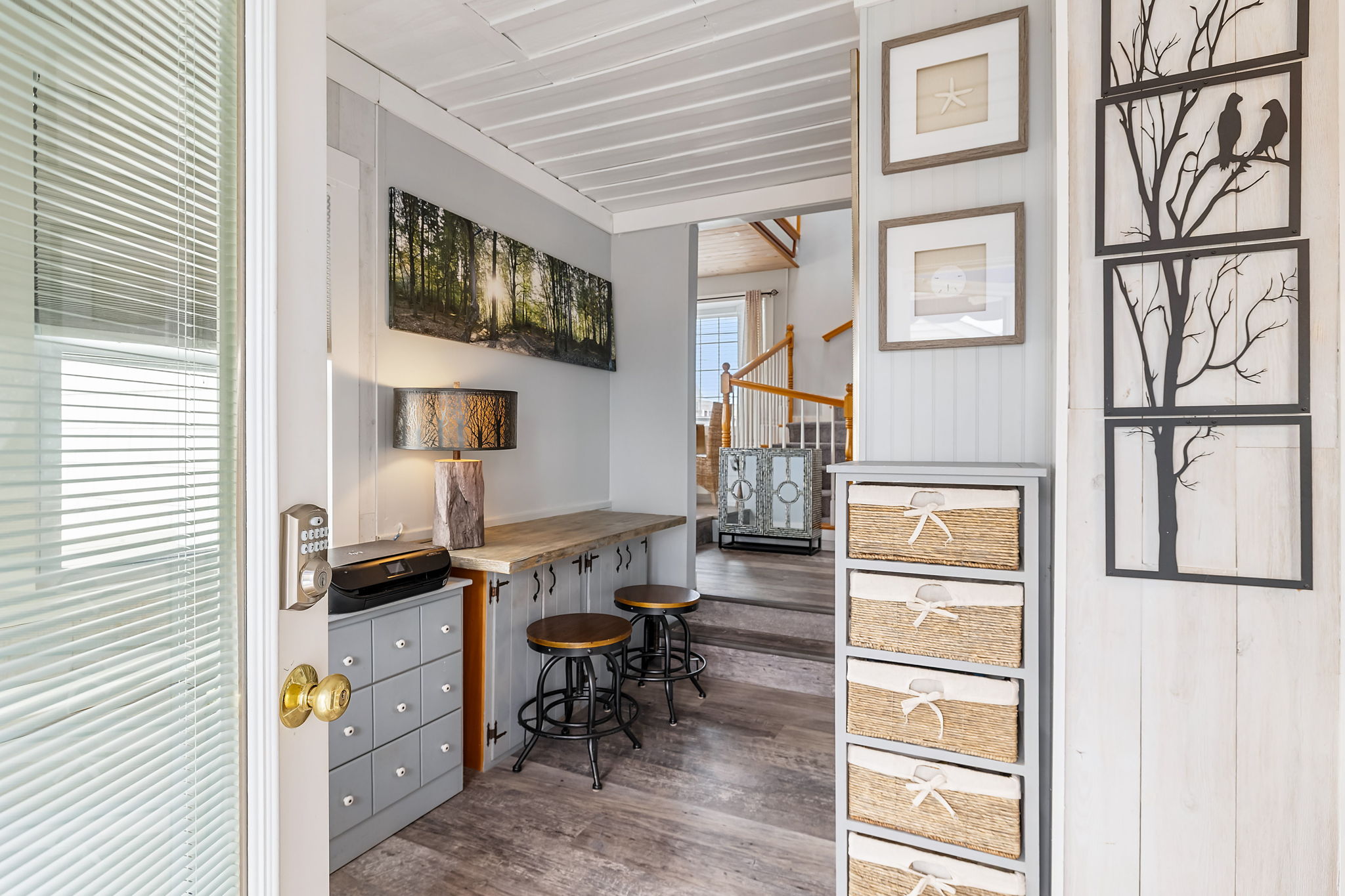 Mud Room/Work Space