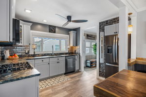 Kitchen to Mud Room