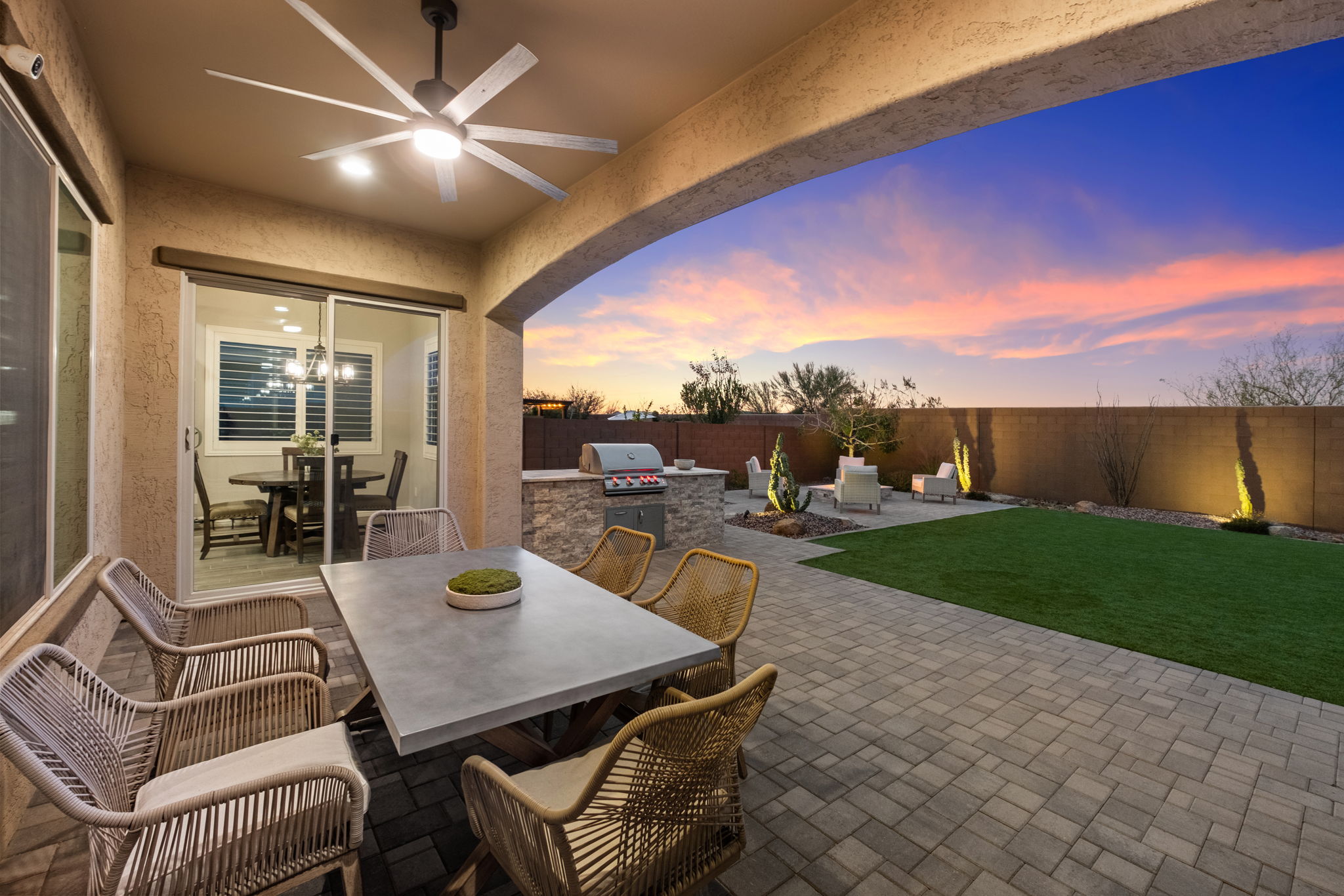 Backyard Covered Patio