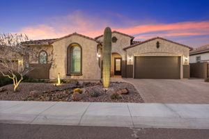 Sunset Front of Home