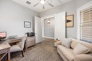 Office with Double Doors