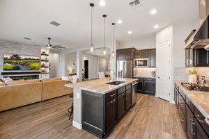 Honed Granite Counters