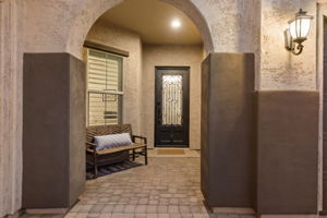 Entry with Iron Door