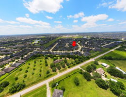 Birdseye view of home in Cross Creek Ranch