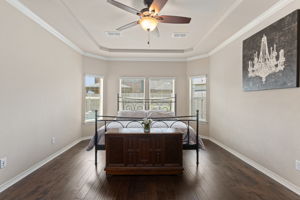 Plenty of light and perfect view to your backyard oasis!