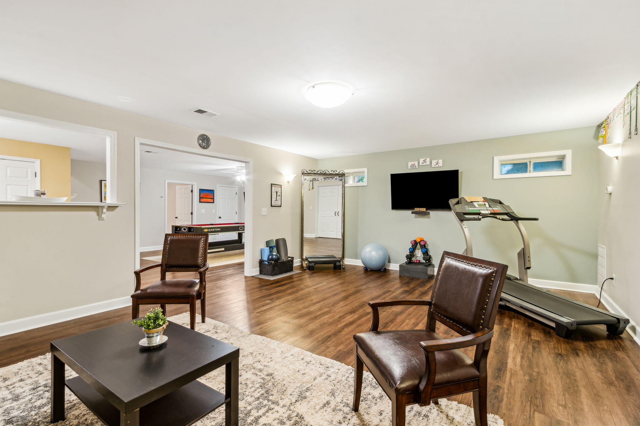 Basement Exercise Room