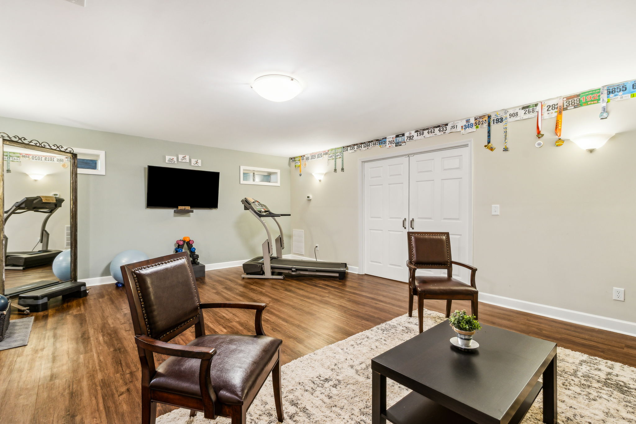 Basement Exercise Room