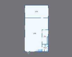 Garage 1 with workshop, office and full bathroom