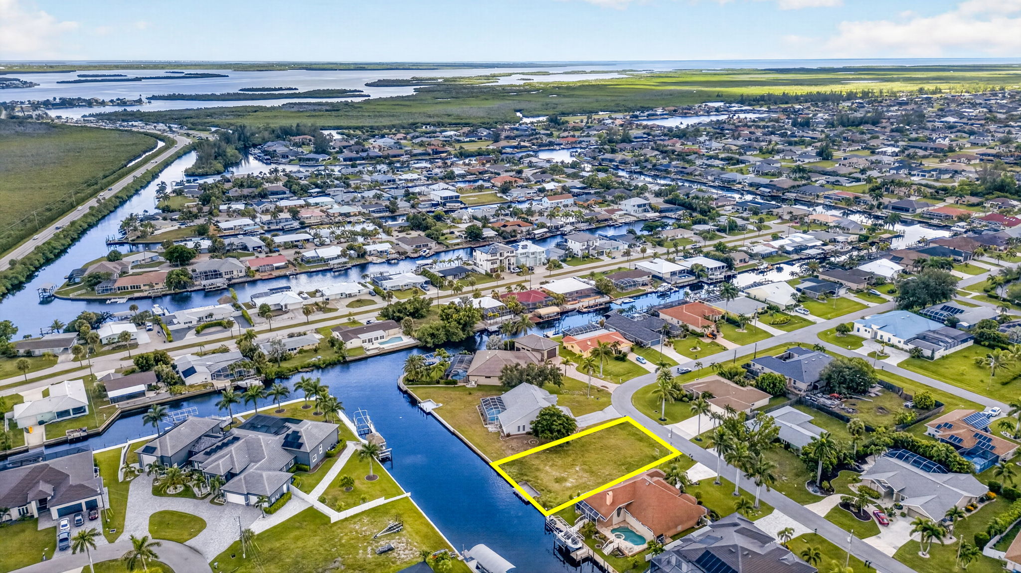 Aerial 14 -Lot Lines
