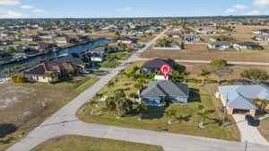 Aerial Front Exterior - marker