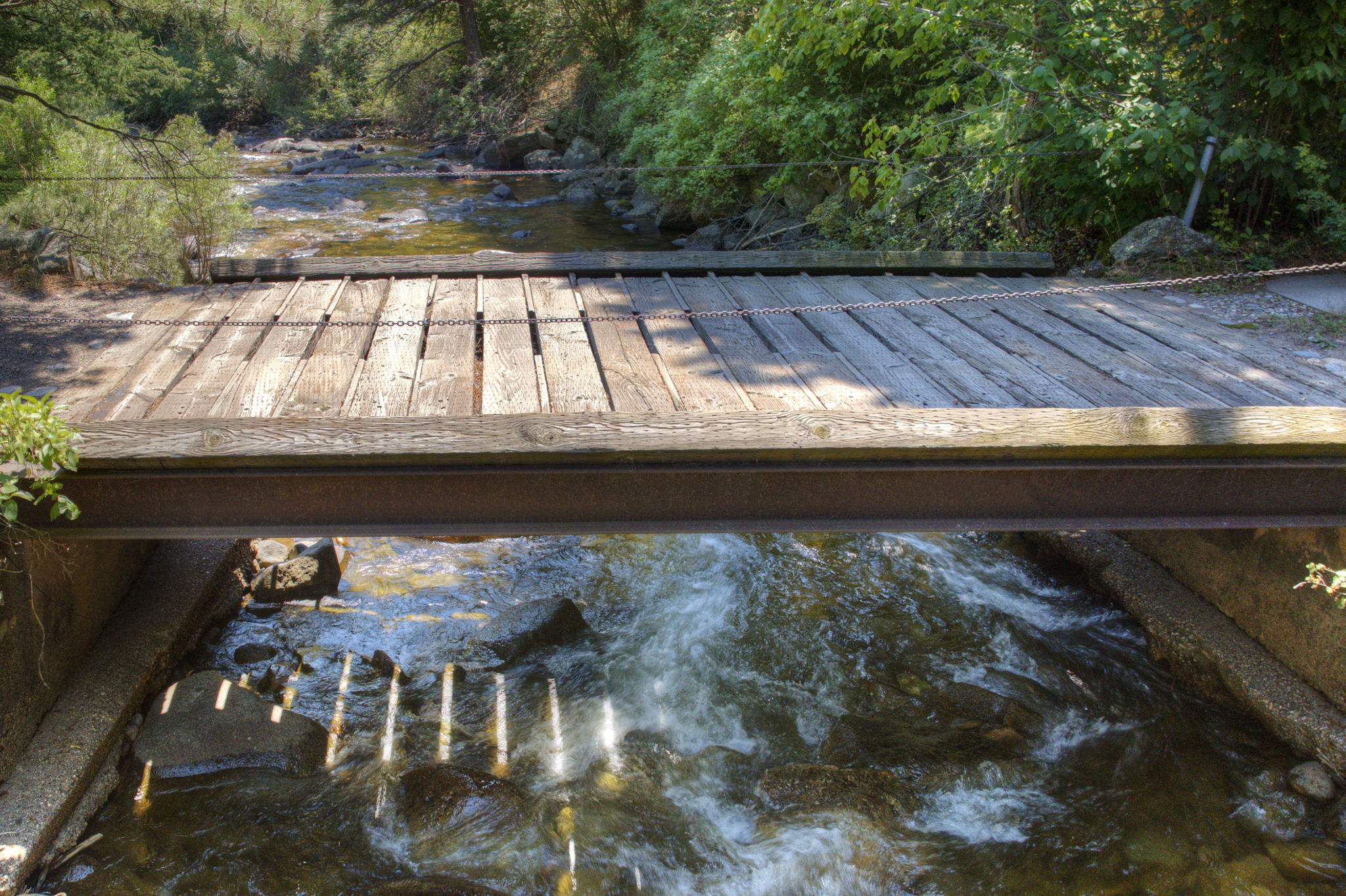 An anglers dream, fly fish Boulder Creek as the sun goes down