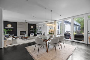 Open Dining and Living