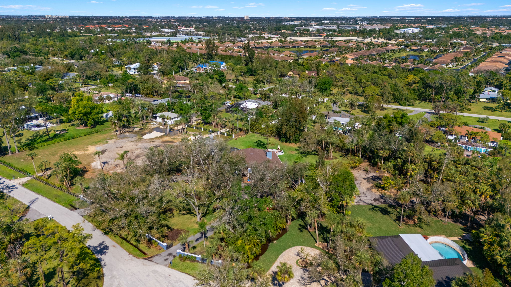 Aerial Front Exterior 3