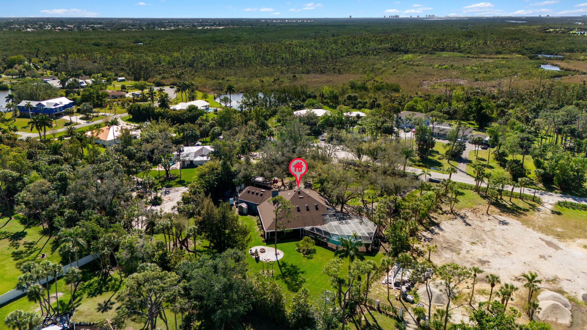 Aerial Rear Exterior 3 - marker