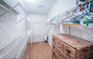 Master Bedroom Walk-in Closet