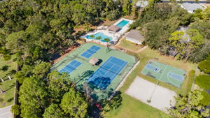 Drone Tennis Court