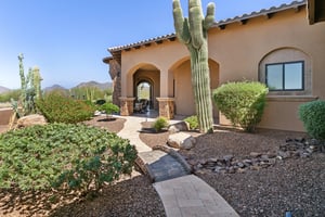 Path to front door from driveway