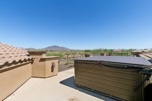 Rooftop Deck with hot tub