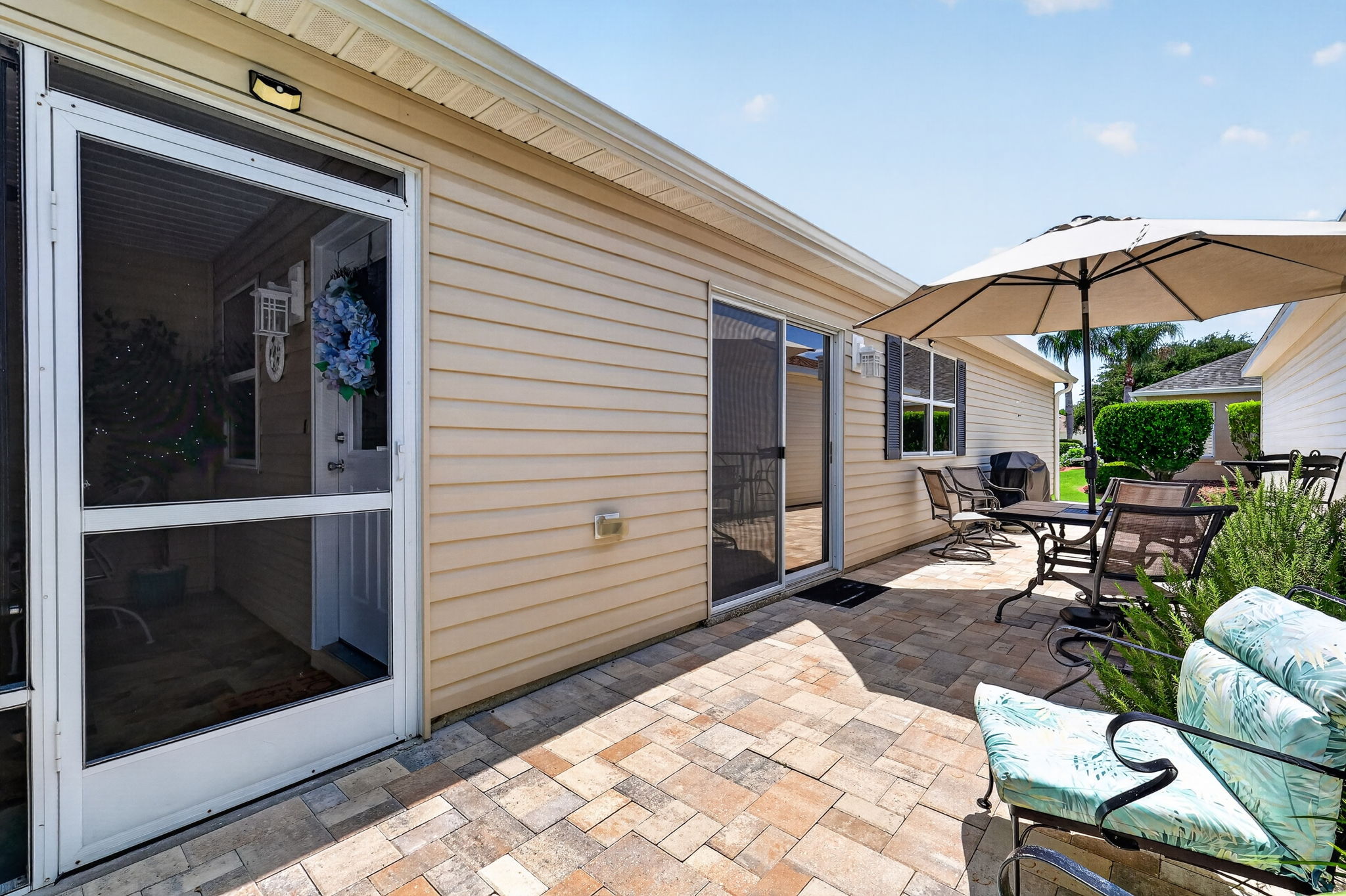 Expansive 37x10 PAVER Patio