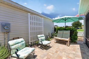 Expansive 37x10 PAVER Patio