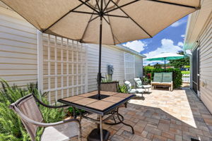 Expansive 37x10 PAVER Patio