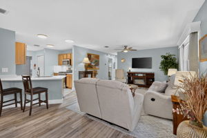 Kitchen and Living Room