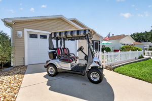 Golf Cart Included with Turnkey Package!