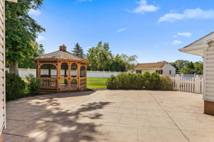 Stamped Concrete Patio and Gazebo