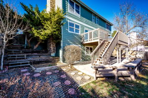 Backyard w Expansive Decks