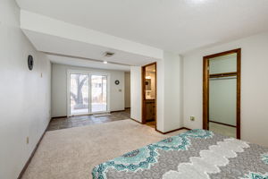 Basement Bedroom w Large Walk-in Closet