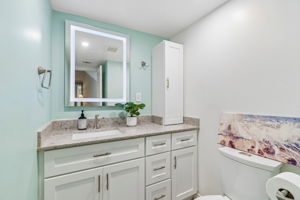 Half Bathroom - Downstairs