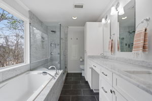 Master En Suite is SPA Inspired w/Marble GALORE!