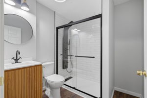 BE THE FIRST TO USE THIS BRAND NEW - GORGEOUS SHOWER on Terrace Level