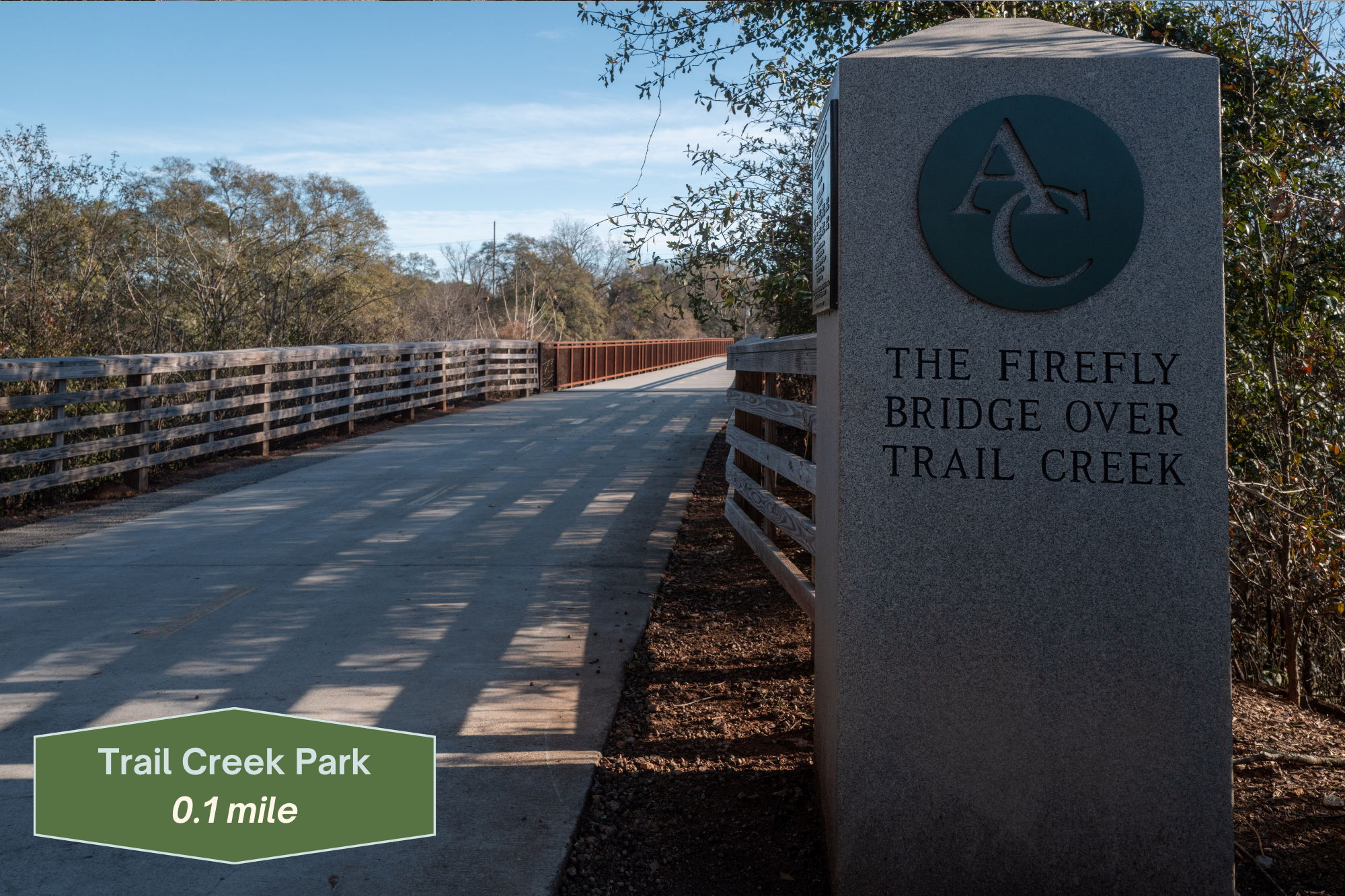 Just a short bike ride to downtown Winterville