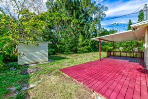 Deck/Backyard