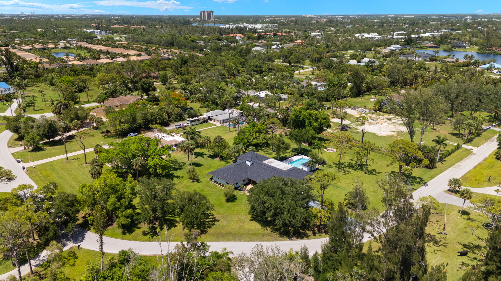 Aerial Front Exterior 3