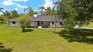 Aerial Front Exterior 1