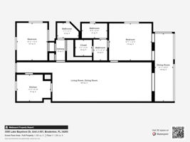 Measurements - 3585 Lake Bayshore Dr - Unit J-301