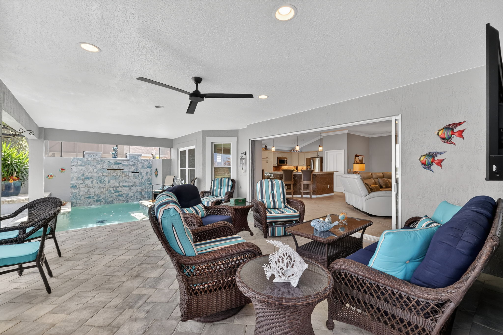 Lanai and Swimming Pool