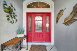 Screened Front Entry Vestibule