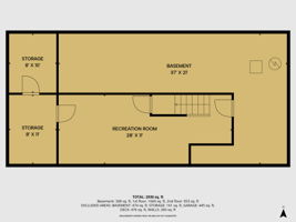 Floor Plan-Finished Basement