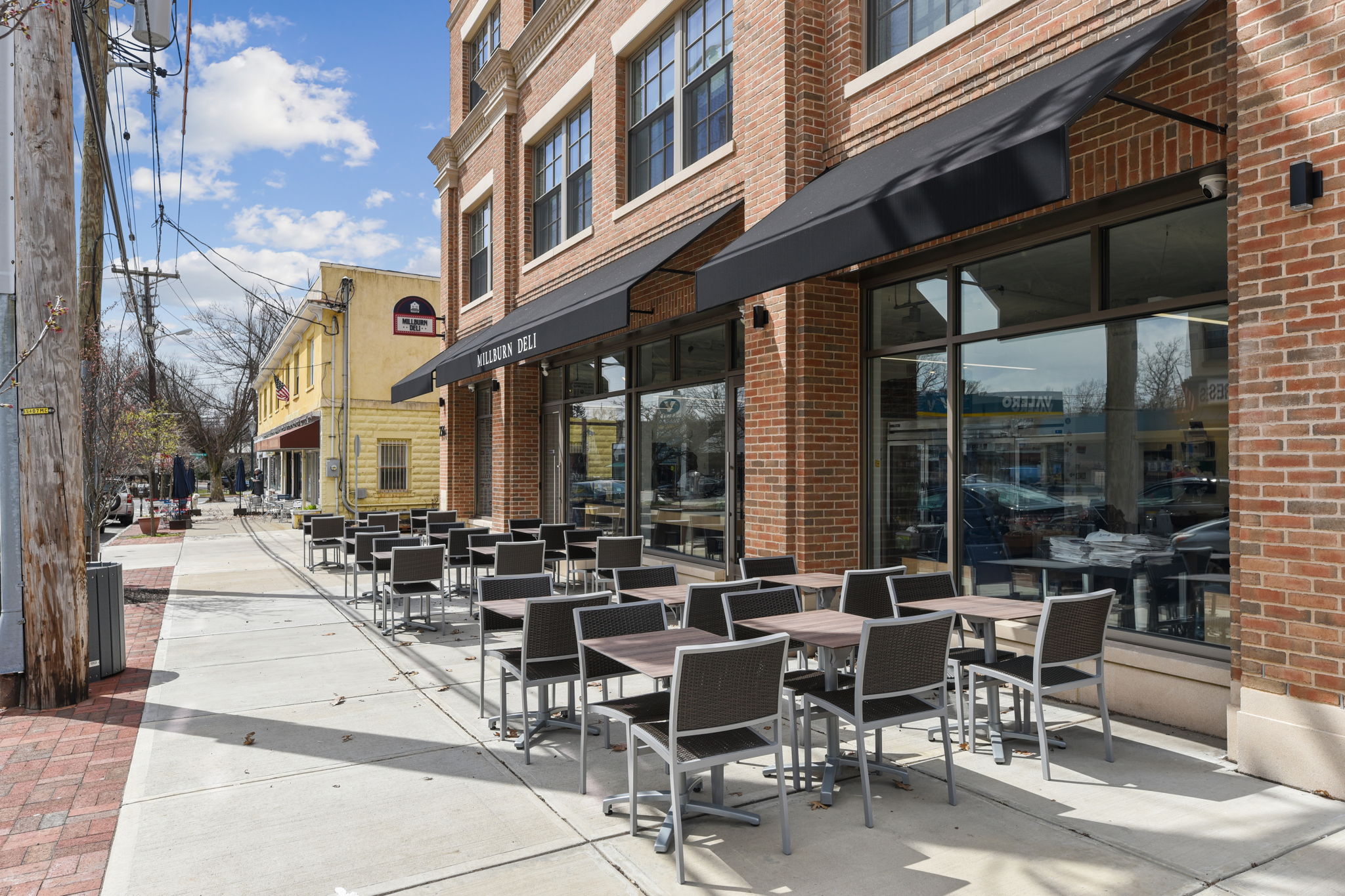 Millburn Deli: Famous for New Jersey-style sloppy joe sandwich - not the hot ground-beef kind, but the deli classic: triple-decker rye bread layered with meats (often turkey, roast beef, pastrami, or corned beef), Swiss cheese, coleslaw, and Russian dressing. It’s a North Jersey icon.