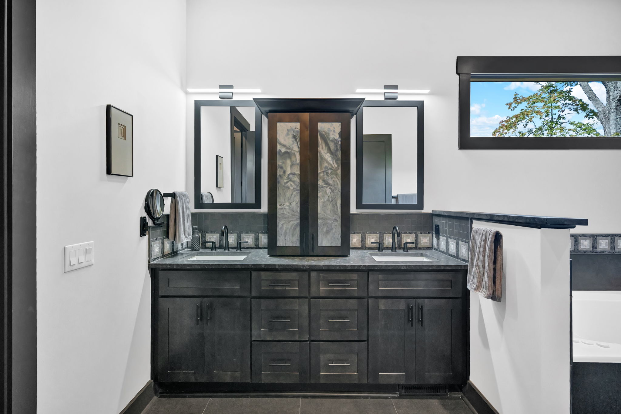 Primary Double Vanity